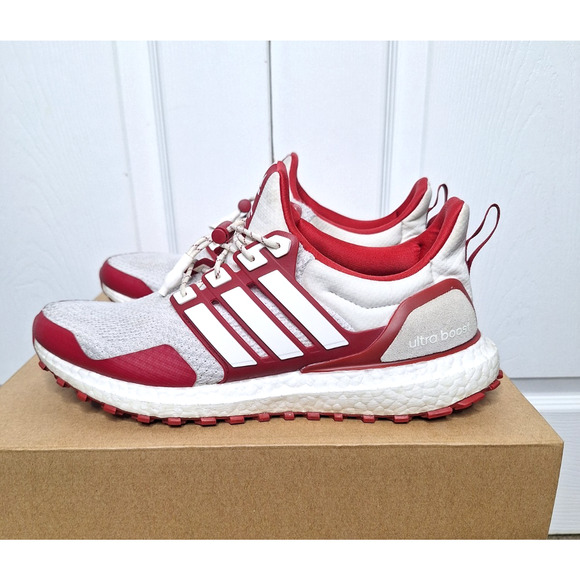 Adidas UltraBoost 1.0 ATR NCAA Pack Indiana Cloud White Team Red IG5880 size 9 main image 4